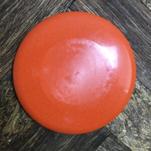 Hot Orange Hemp Frisbee